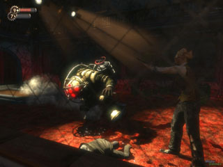 Big Daddy and Splicer